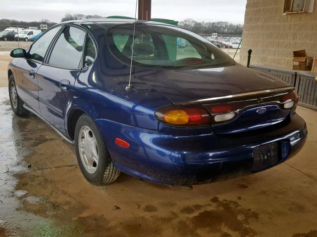 1FALP52U0TA242961 - 1996 FORD TAURUS GL BLUE photo 3