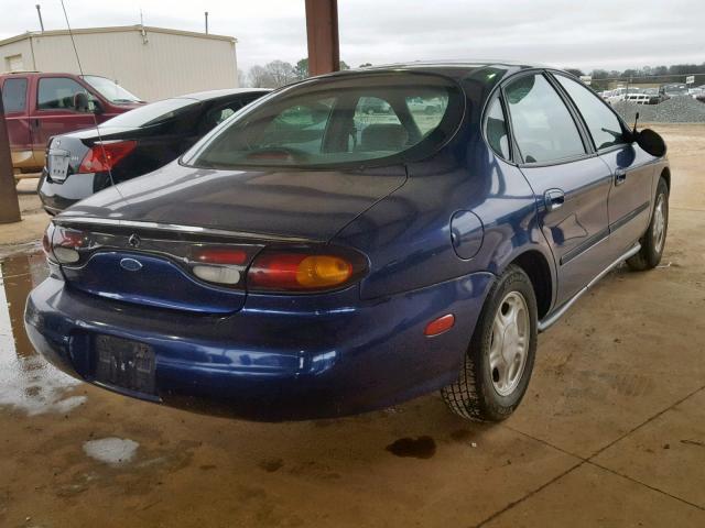 1FALP52U0TA242961 - 1996 FORD TAURUS GL BLUE photo 4