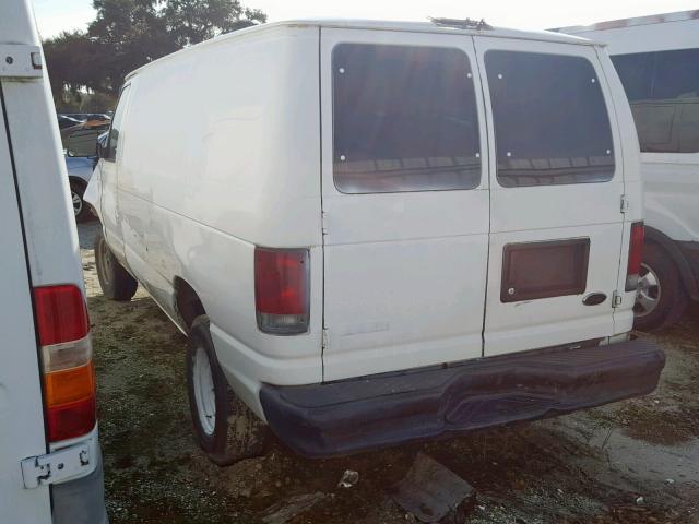 1FTNE24212HB44871 - 2002 FORD ECONOLINE WHITE photo 3