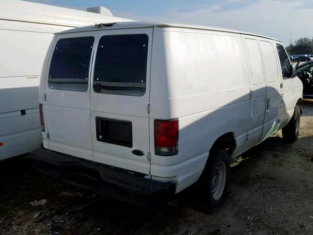 1FTNE24212HB44871 - 2002 FORD ECONOLINE WHITE photo 4