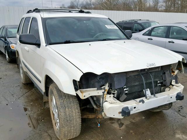 1J8GR48K49C537265 - 2009 JEEP GRAND CHER WHITE photo 1