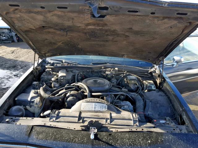 1G3AY37Y5EX416022 - 1984 OLDSMOBILE DELTA 88 R GRAY photo 7