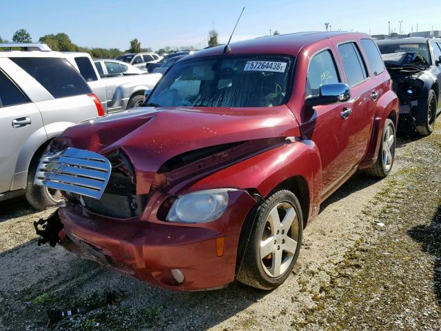 3GNDA33P87S543325 - 2007 CHEVROLET HHR LT BURGUNDY photo 2