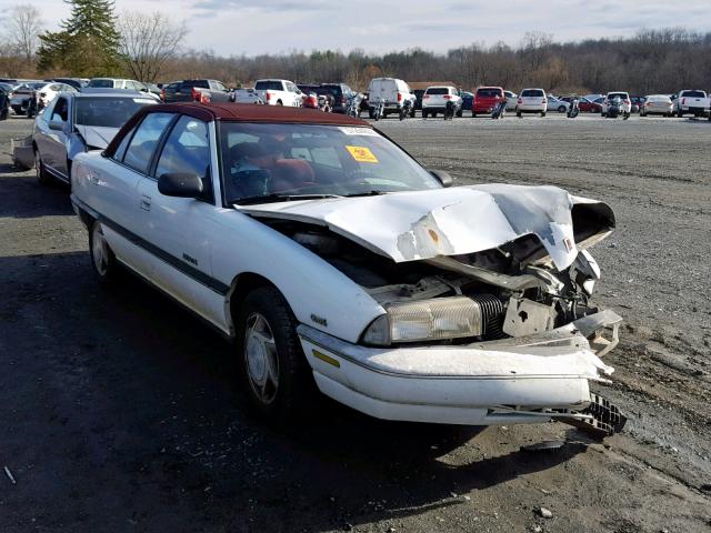 1G3NL54D0NM460542 - 1992 OLDSMOBILE ACHIEVA S WHITE photo 1