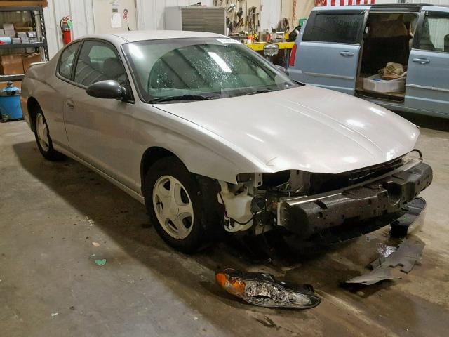 2G1WX12KX59163593 - 2005 CHEVROLET MONTE CARL SILVER photo 1