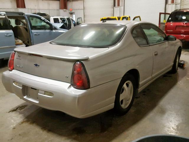 2G1WX12KX59163593 - 2005 CHEVROLET MONTE CARL SILVER photo 4