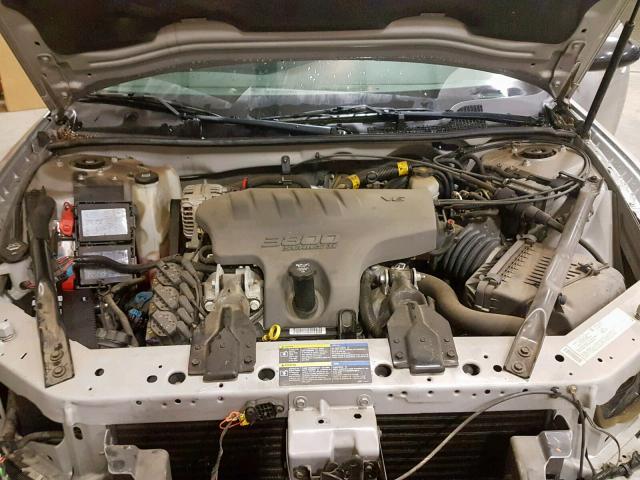 2G1WX12KX59163593 - 2005 CHEVROLET MONTE CARL SILVER photo 7