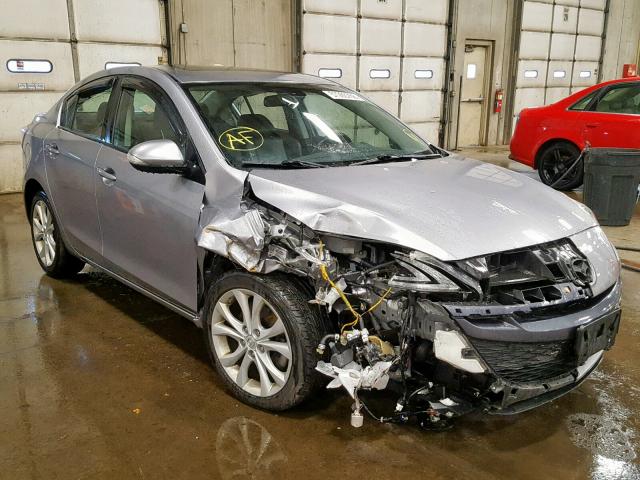 JM1BL1S56A1178277 - 2010 MAZDA 3 S GRAY photo 1