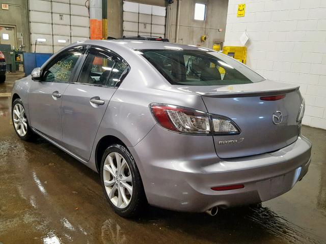 JM1BL1S56A1178277 - 2010 MAZDA 3 S GRAY photo 3