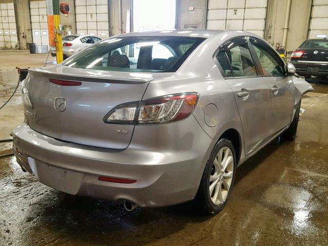 JM1BL1S56A1178277 - 2010 MAZDA 3 S GRAY photo 4