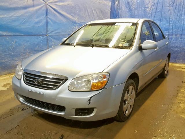 KNAFE122385549834 - 2008 KIA SPECTRA EX SILVER photo 2