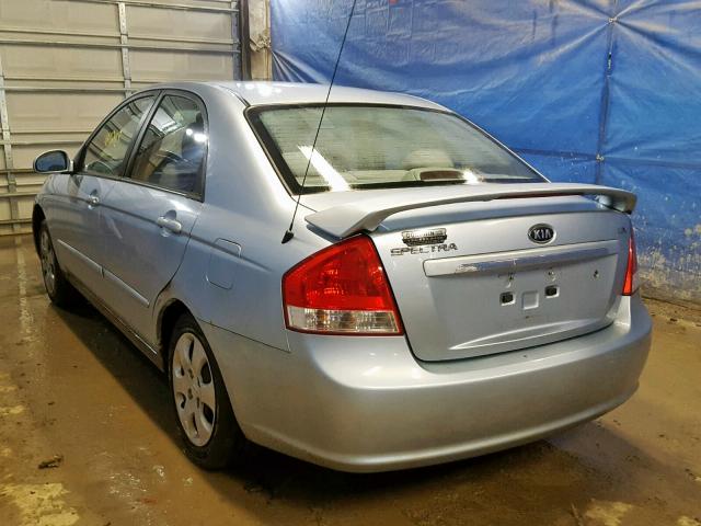 KNAFE122385549834 - 2008 KIA SPECTRA EX SILVER photo 3