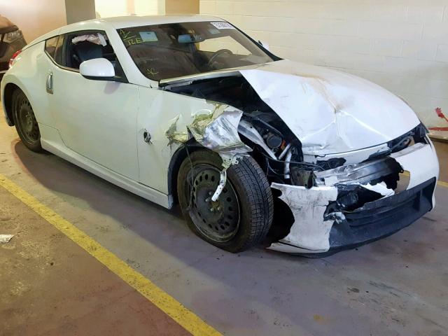 JN1AZ4EH7AM504946 - 2010 NISSAN 370Z WHITE photo 1