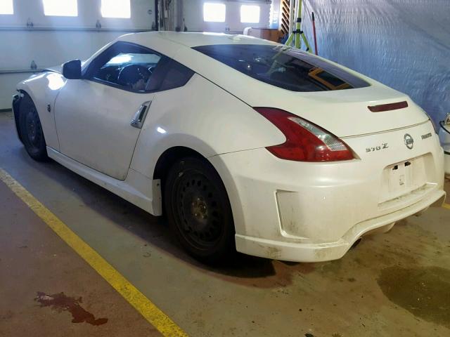 JN1AZ4EH7AM504946 - 2010 NISSAN 370Z WHITE photo 3