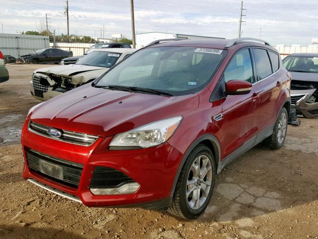 1FMCU0J93FUB29765 - 2015 FORD ESCAPE TIT RED photo 2