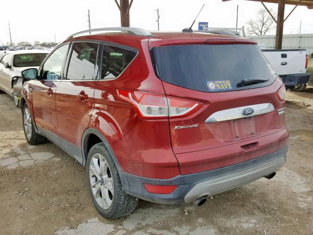 1FMCU0J93FUB29765 - 2015 FORD ESCAPE TIT RED photo 3