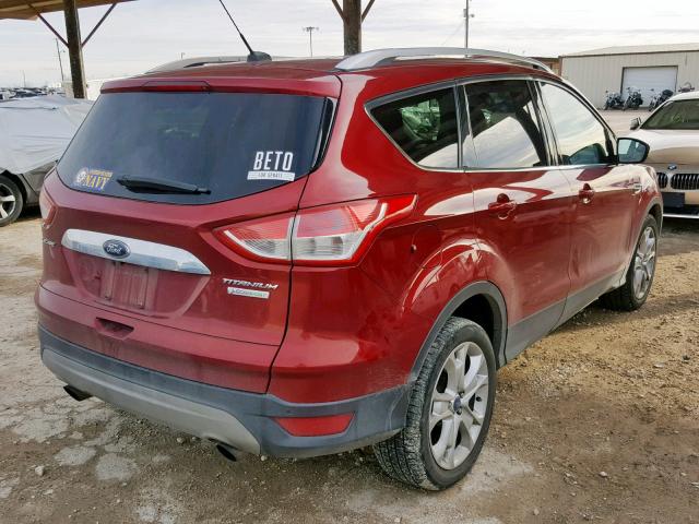 1FMCU0J93FUB29765 - 2015 FORD ESCAPE TIT RED photo 4