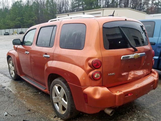 3GNDA33P97S532768 - 2007 CHEVROLET HHR LT ORANGE photo 3