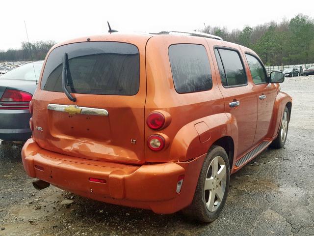 3GNDA33P97S532768 - 2007 CHEVROLET HHR LT ORANGE photo 4