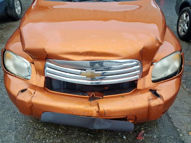 3GNDA33P97S532768 - 2007 CHEVROLET HHR LT ORANGE photo 7