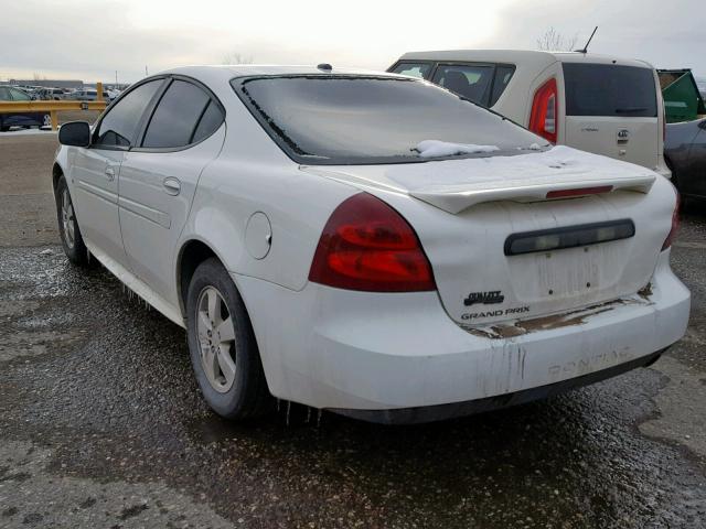 2G2WP552861309651 - 2006 PONTIAC GRAND PRIX WHITE photo 3