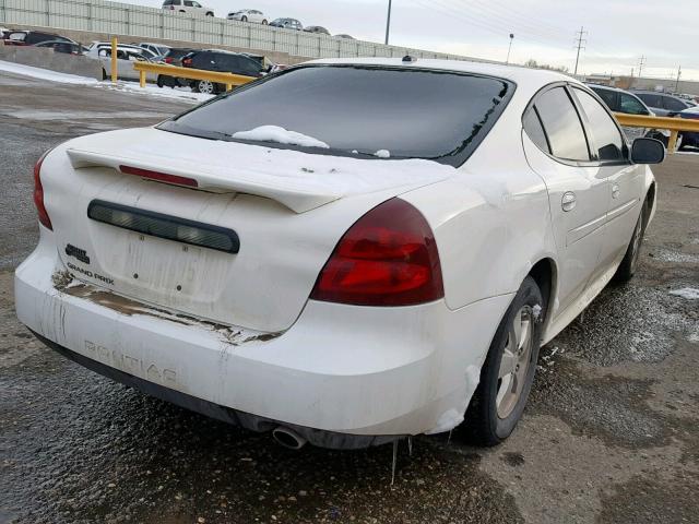 2G2WP552861309651 - 2006 PONTIAC GRAND PRIX WHITE photo 4