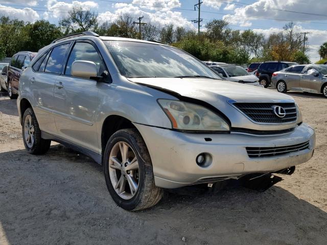 JTJGW31U672004081 - 2007 LEXUS RX 400H SILVER photo 1