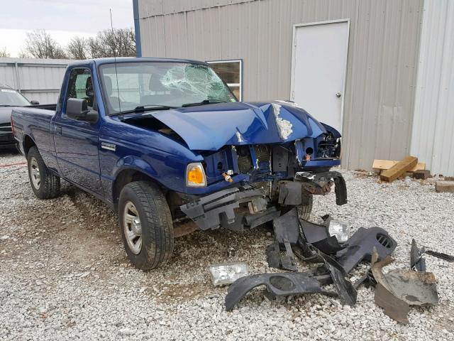 1FTKR1AD3APA03618 - 2010 FORD RANGER BLUE photo 1