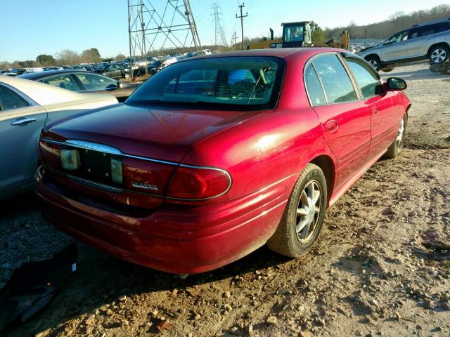 1G4HR54K33U265490 - 2003 BUICK LESABRE LI RED photo 4