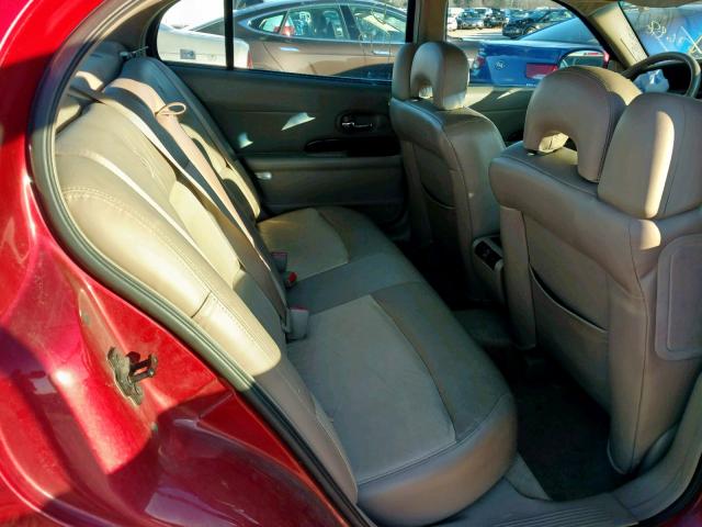 1G4HR54K33U265490 - 2003 BUICK LESABRE LI RED photo 6