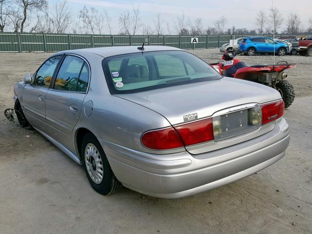 1G4HP52K45U250606 - 2005 BUICK LESABRE CU SILVER photo 3