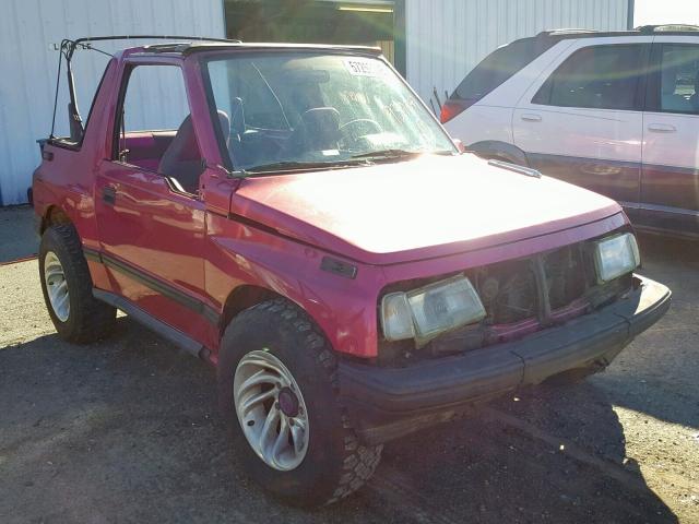 2CNBE18U2P6937047 - 1993 GEO TRACKER RED photo 1