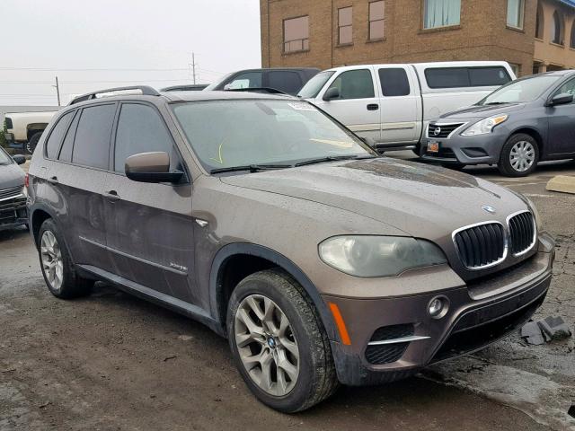 5UXZV4C50BL406593 - 2011 BMW X5 XDRIVE3 GRAY photo 1