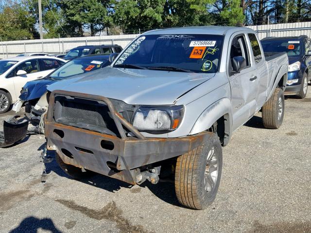 5TETU62N86Z308474 - 2006 TOYOTA TACOMA PRE SILVER photo 2