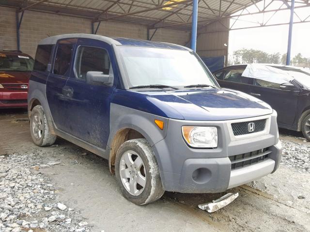 5J6YH18503L018870 - 2003 HONDA ELEMENT EX BLUE photo 1