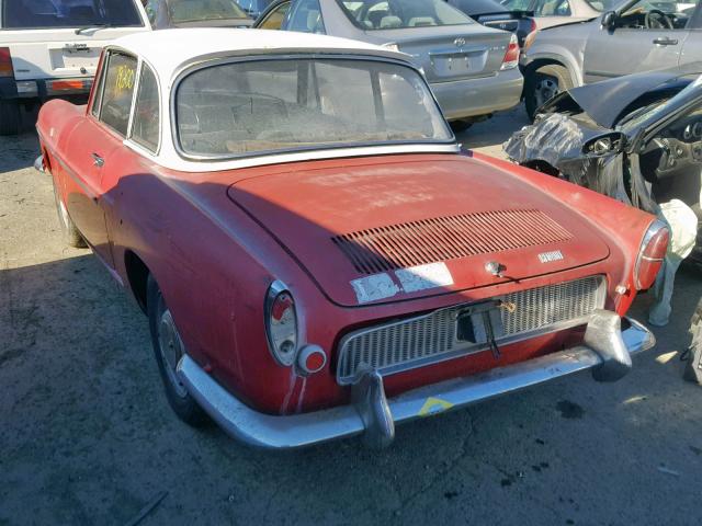 R11330192067 - 1967 RENAULT CARAVELLE RED photo 3