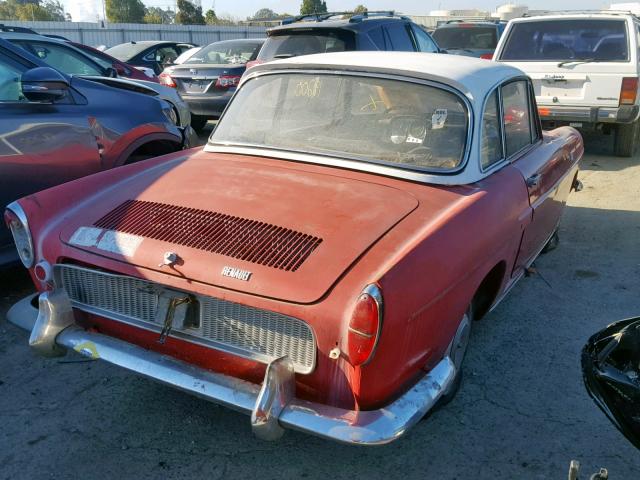 R11330192067 - 1967 RENAULT CARAVELLE RED photo 4