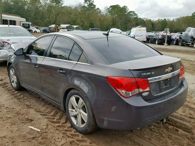 1G1P75SZXE7202029 - 2014 CHEVROLET CRUZE GRAY photo 3