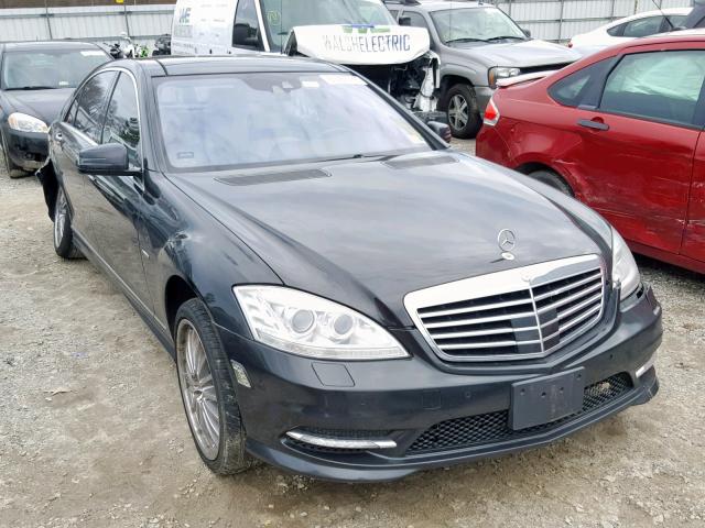 WDDNG7DB9CA469436 - 2012 MERCEDES-BENZ S 550 BLACK photo 1