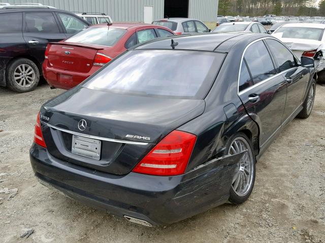 WDDNG7DB9CA469436 - 2012 MERCEDES-BENZ S 550 BLACK photo 4