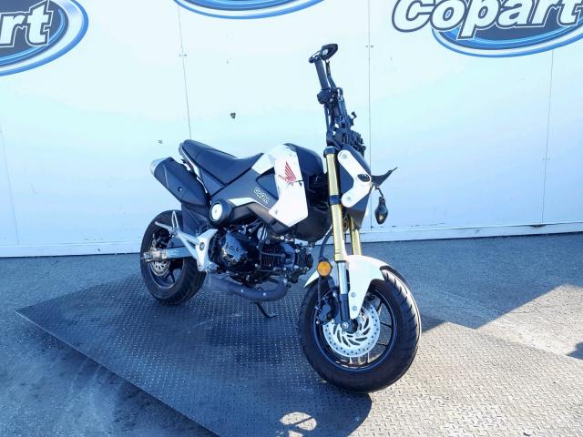 MLHJC6119F5109975 - 2015 HONDA GROM 125 WHITE photo 1