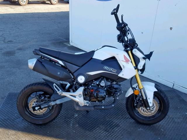 MLHJC6119F5109975 - 2015 HONDA GROM 125 WHITE photo 9