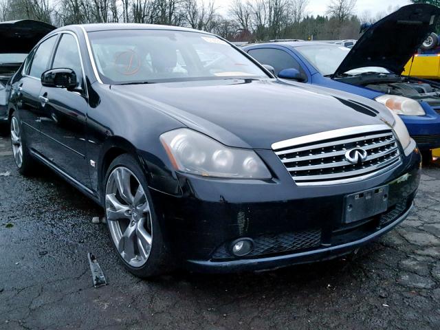 JNKBY01E36M203928 - 2006 INFINITI M45 BASE BLACK photo 1