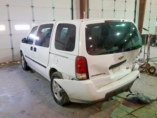 1GNDV23117D190775 - 2007 CHEVROLET UPLANDER L Ağ foto 3
