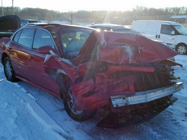 1G4HR54K74U185787 - 2004 BUICK LESABRE LI BURGUNDY photo 1