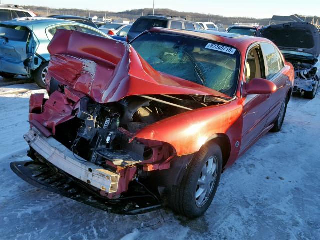 1G4HR54K74U185787 - 2004 BUICK LESABRE LI BURGUNDY photo 2