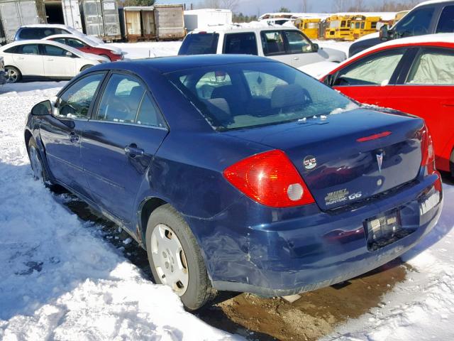 1G2ZF57B484127997 - 2008 PONTIAC G6 VALUE L BLUE photo 3