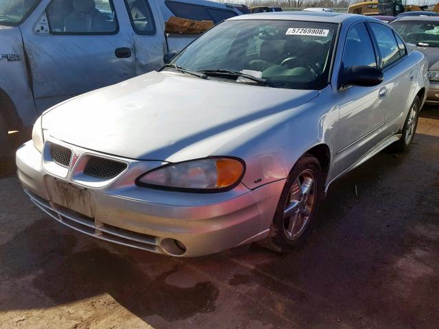 1G2NF52E44M515614 - 2004 PONTIAC GRAND AM SILVER photo 2