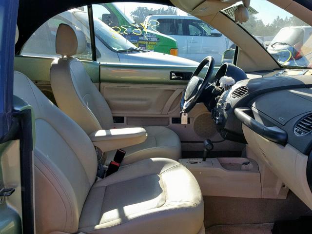 3VWRG31Y18M416007 - 2008 VOLKSWAGEN NEW BEETLE მწვანე ფოტო 5