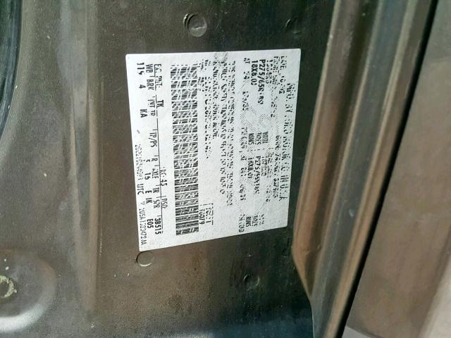 5LMFU28R73LJ21424 - 2003 LINCOLN NAVIGATOR TAN photo 10